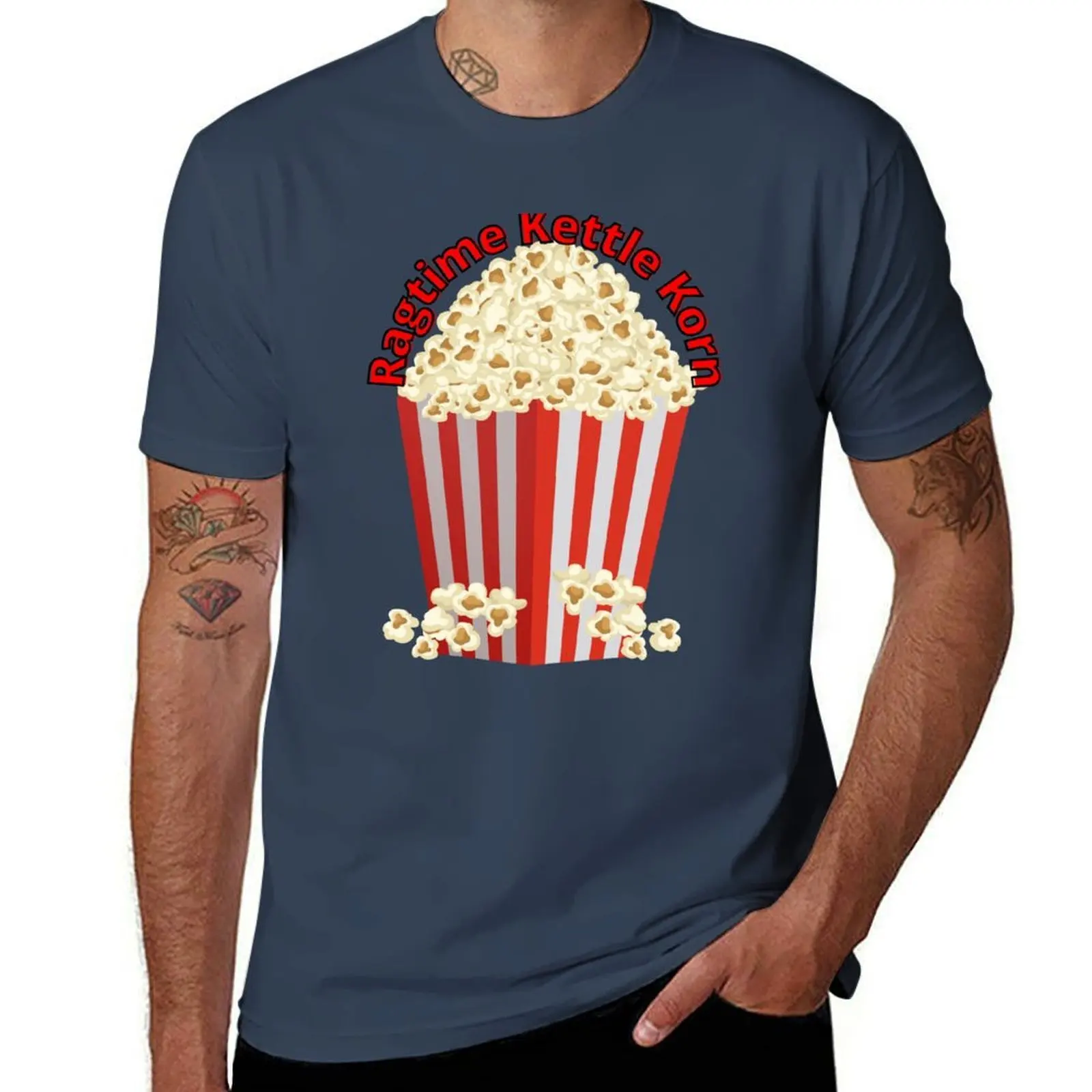 Ragtime Kettle Korn #2 T-Shirt Plus Size Workout Short Sleeve Top