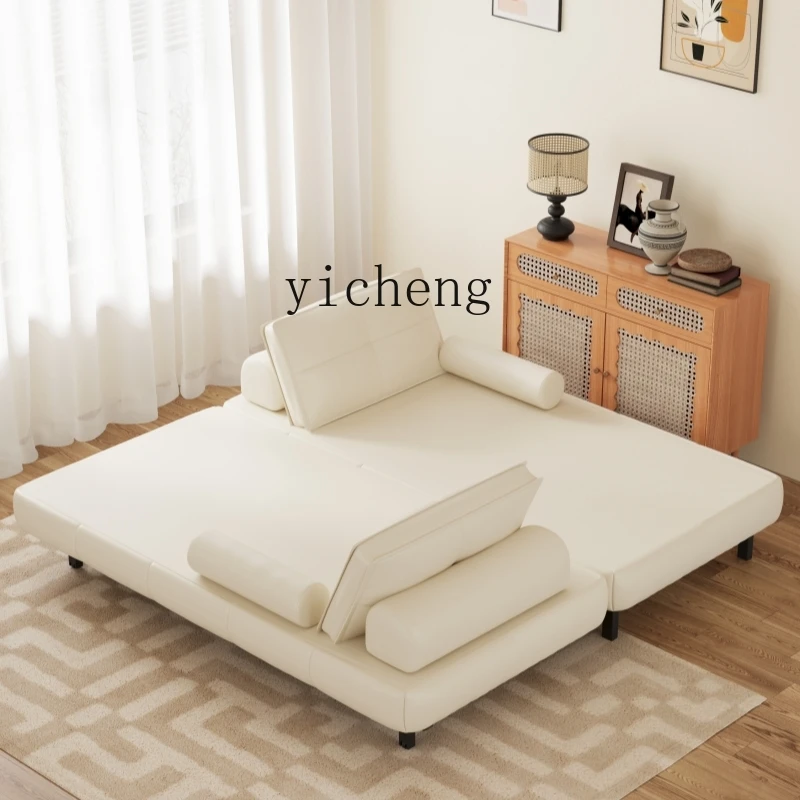 

LSL foldable sofa bed dual-purpose small apartment living room sofa bed integrated telescopic multi-function