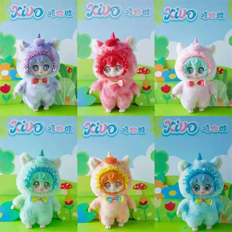 

Xivo Mochii красочная серия единорогов слепая коробка мягкая и удобная на ощупь кукла-компаньон для сна забавная игрушка Mystery Box подарки-сюрпризы