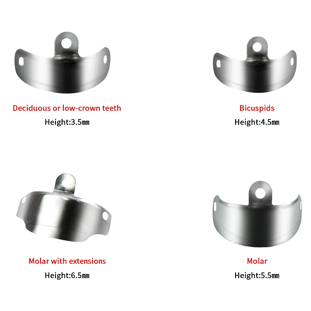 Dental Sectional Contoured Matrix System Matrix Bands NITI Nickel Metal Matrices Clamp Ring Dentist Restoration Metal Matrices