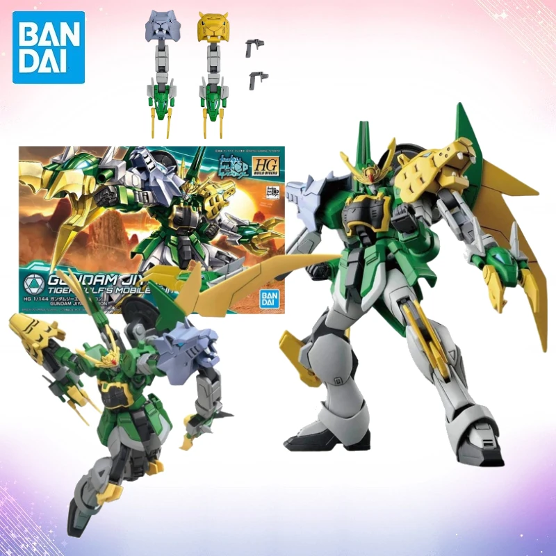 

Bandai HGBD 1/144 Gundam Model Kit Аниме Фигурки Jiyan Altron Tigerwolf's Mobile Suit Фигурка Суставы Подвижные игрушки Игрушка