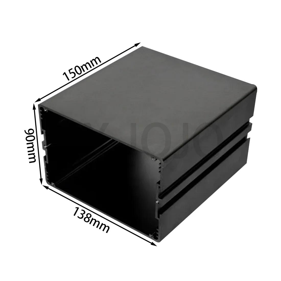 

Aluminum Enclosure 138*90*150mm Integrated Box Black Electrical Extruded Type Circuit Board Case DIY