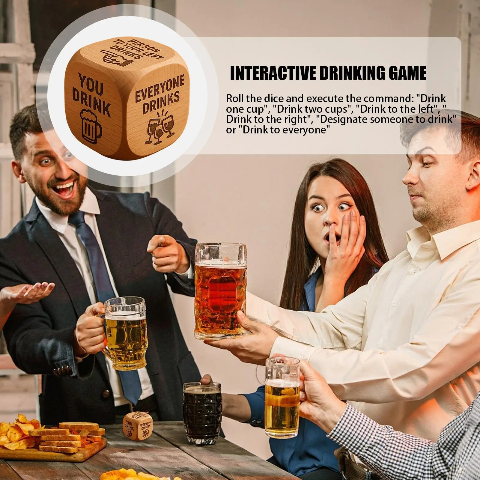 

Drinking Games For Adults Hilarious Challenge Activities Fun Drinking Dice Family Game For Friends Family Couples Home Social