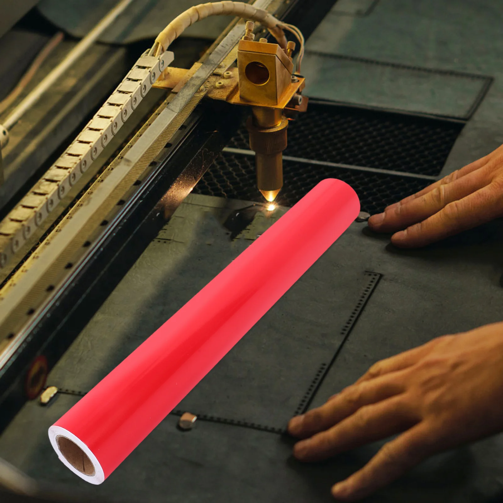 Laser Engraving Paper Roll for Ceramics Glass Metal - Precision Cutting Stencil Sheet DIY Artwork Decor Transfer Marking Craft