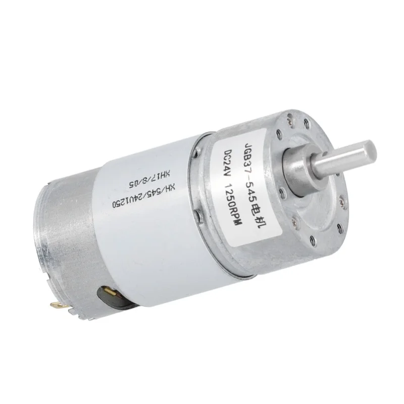 DC24V Gear Motor Copper Rotor With 6mm Eccentric Shaft Micro Electric Machinery Parts 1250RPM