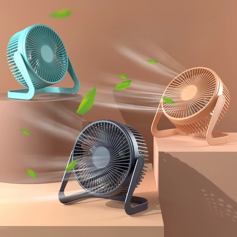 Mini ventilateur électrique USB, 5/8 pouces, engrenage 1/2, réglable, bureau, petit climatiseur, banque d'alimentation, vente en gros pour étudiant