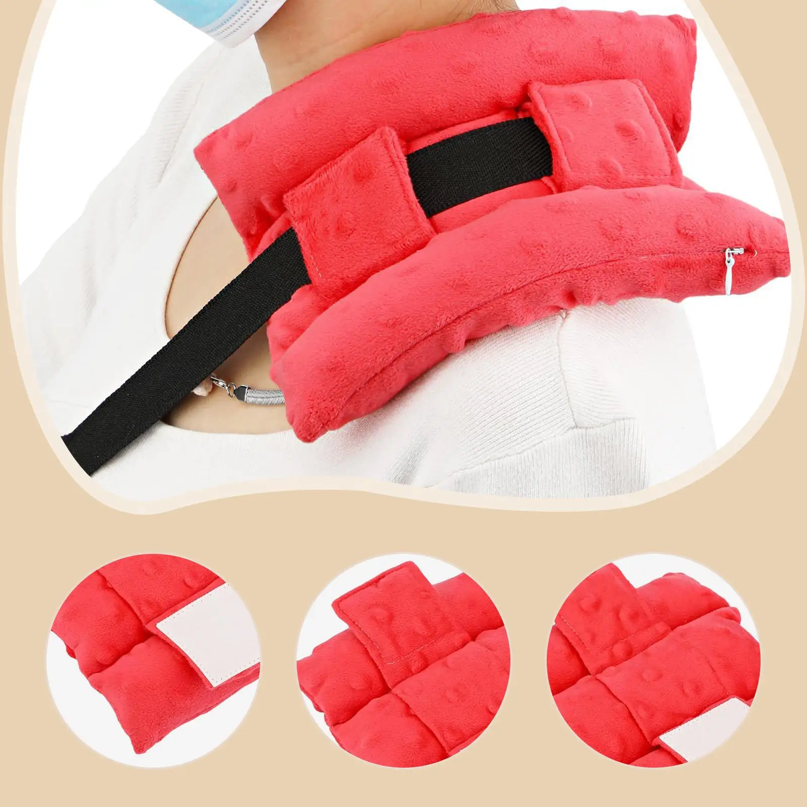 Strap Cushion for Arm Sling Lightweight Easy to Put on for Unisex Adults Upgrade Comfortable Shoulder Support Pad Neck Pad Soft