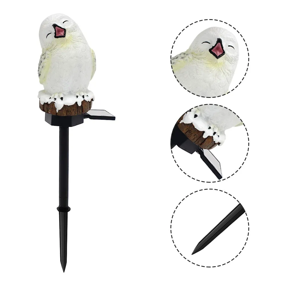 

Owl Decorations Garden Outdoor Decorative Solar Lights Landscape Path Stake outside for Yard