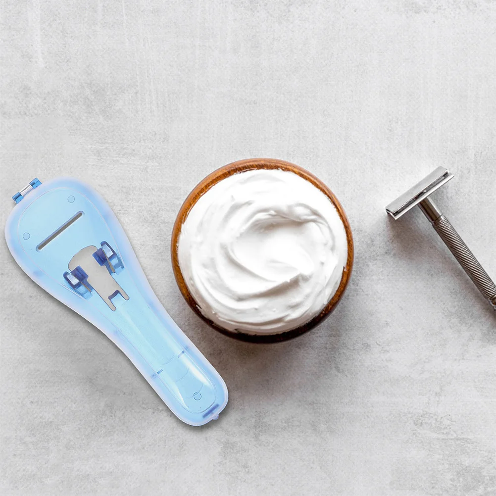 2 قطعة حافظة ماكينة الحلاقة حامل الحلاقة المحمولة حقيبة سفر معالجة بدقة سلسة سهلة فرك ارتداء مقاومة آمنة وموثوقة