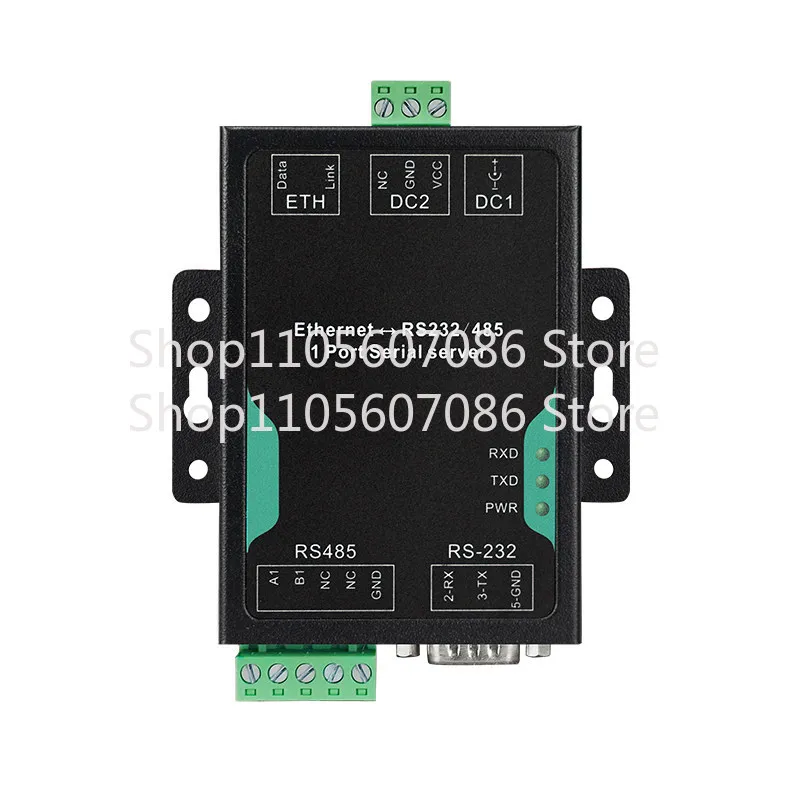 Suitable for RS232/485 To Ethernet Serial Port Server 485 Serial Port To Network Port Module Modbus Gateway Industrial Grade