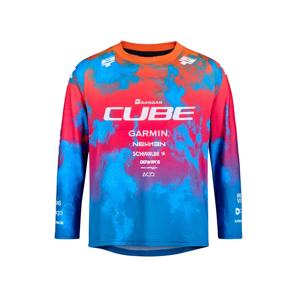 2025 enduro motocross jersey moto mtb downhill jersey MX dh mountain bike Jersey quick drying bicycle BMX jersey custom