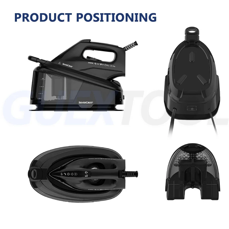 Mesin Setrika Komersial dengan Pengaturan Suhu Otomatis dan Pemutus Daya untuk Setrika Tirai di Toko Dry Cleaning