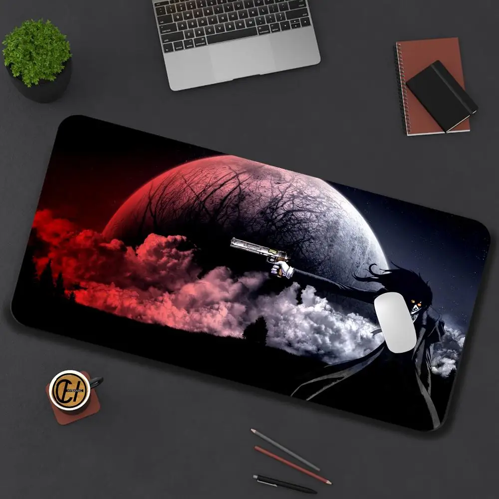 Anime Hellsing Alucard Mousepad Pad Gamer Carpet Computer Mouse Pad Anime Gaming mouse pad High Quality Game Mouse pad gift csgo