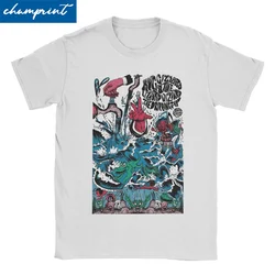 Rock Band Music Men Women's T Shirt King Gizzard Lizard Wizard Vintage Tee Shirt O Neck T-Shirts Pure Cotton Gift Idea Clothing