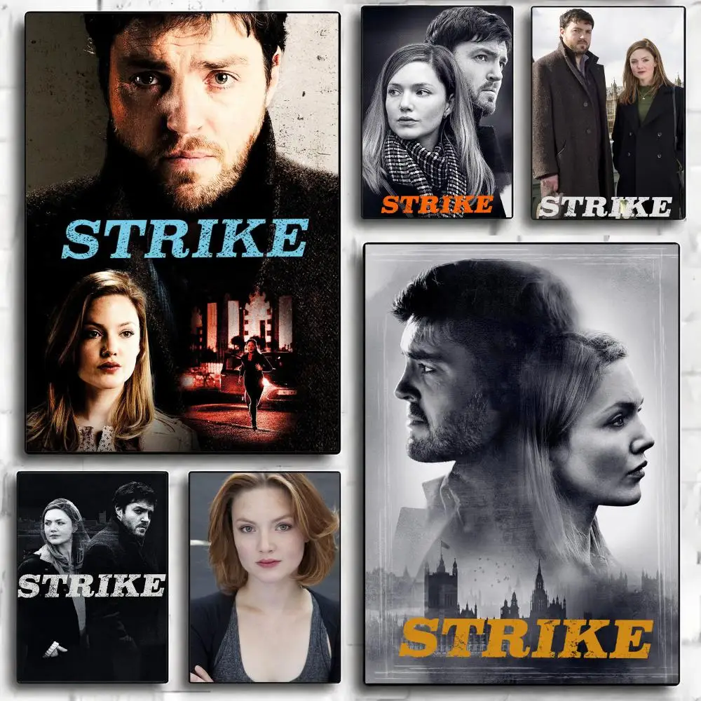tv series S-Strike-E Poster Minimalist Wall Sticker for Cafe Office Bar Home Decor and Gift