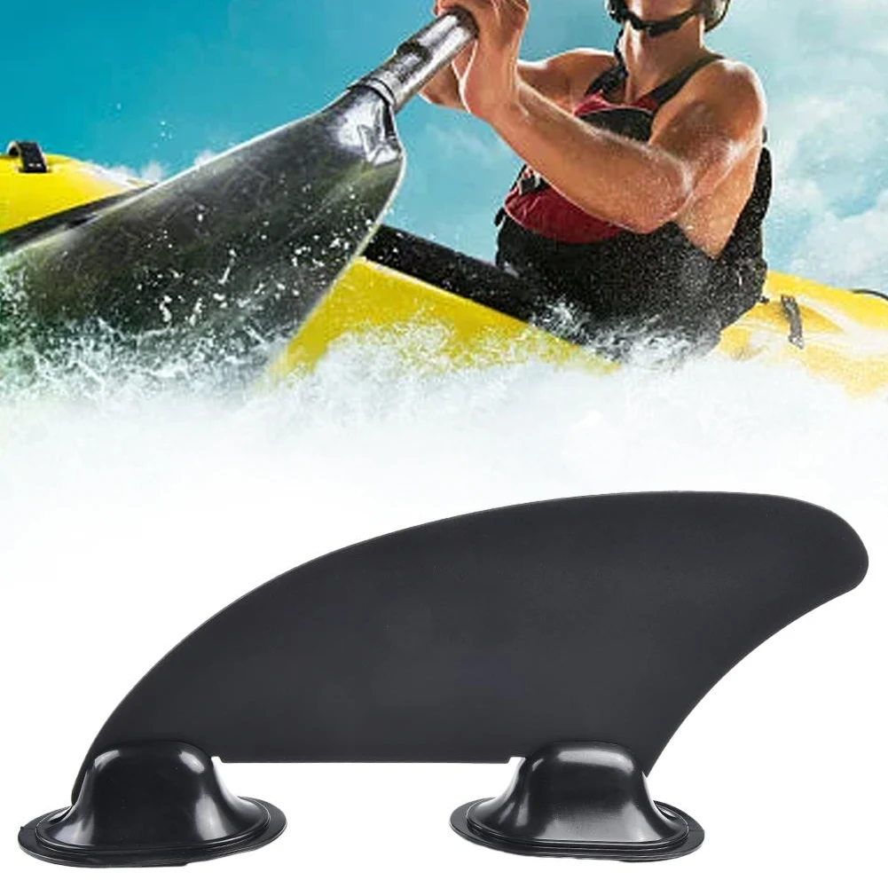 Rudder Skeg Kayak Skeg Sporting PVC Replacement Black Lightweight Tracking Fin Watershed Board For Most Kayak Boats High Qulity