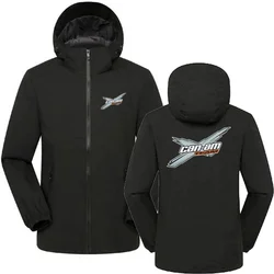 Mens Women Skiing Windbreaker Can Am Off Road Brp Atv Commander Utv Outlander Jackets Camping Windproof Hooded Outerwear Parka