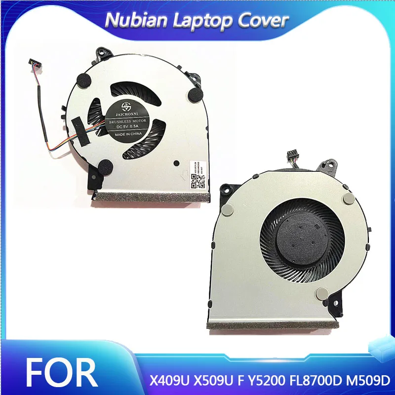 

CPU Cooling Cooler Fan For ASUS VivoBook X509 X509F X409 X409U X509U X409F FL8700D FL8700 FMK5 DFS561405PL0T 13NB0MT0T01311