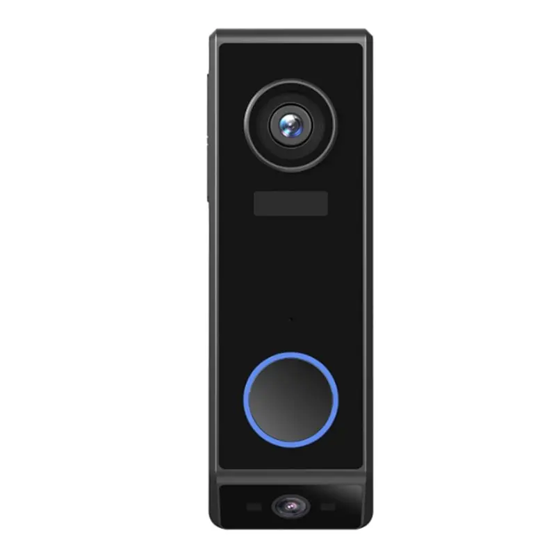 Y43A-Voice Changer 2 Way Audio Wireless Doorbell Dual Lens Video Battery/Wired Power With Chime