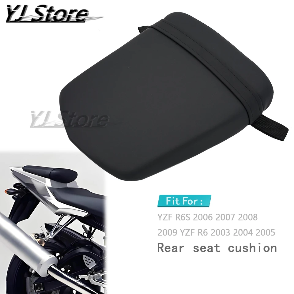 

Fit For Yamaha YZF R6S 2006 2007 2008 2009 YZF R6 2003 2004 2005 Motorcycle Black Rear Passenger Pillion Seat