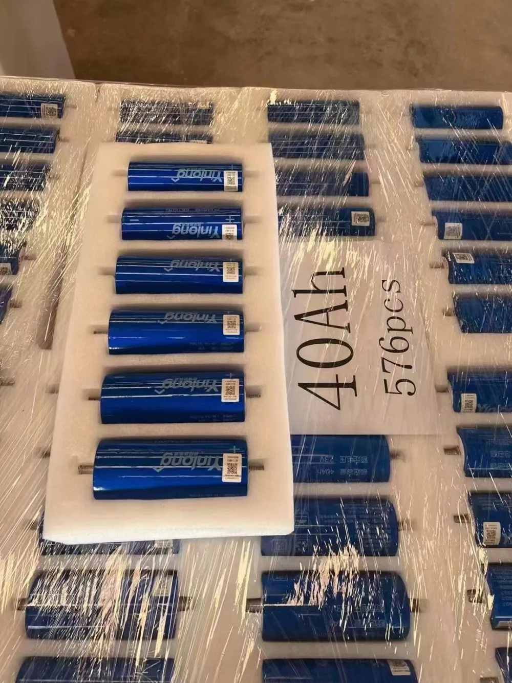 6pcs High-Power 2.3V 40Ah LTO Cylindrical 66160 Lithium Titanate Oxide Battery for ESS Storage System RV Camping Car