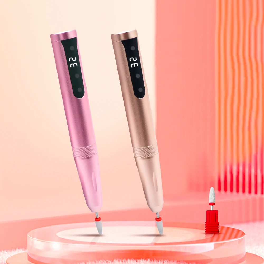 

Беспроводной перезаряжаемый педикюрный костюм для акриловых гелевых типсов, дрель для ногтей, инструмент для ухода за руками и ногами для толстых ногтей