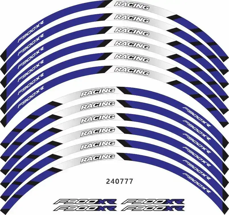 

For BMW F900XR Motorcycle Parts Contour Wheel Decoration Decal Sticker - 2