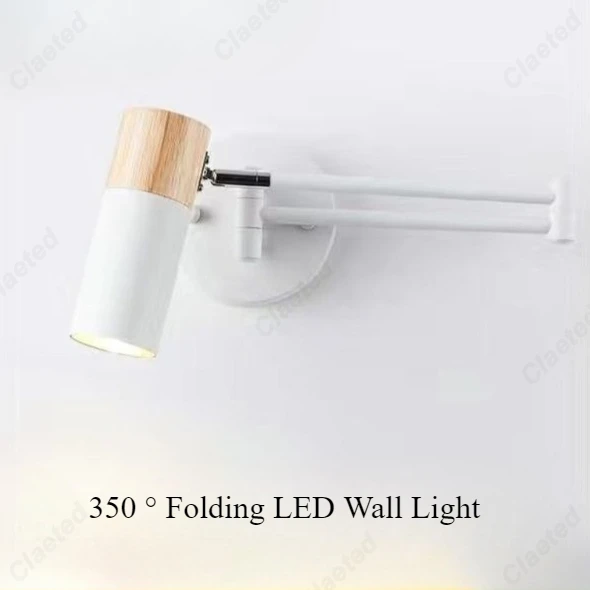 

Креативный новый светодиодный телескопический длинный рычаг, складной коромысло, настенный светильник для чтения, гостиничный номер, спальня, прикроватное освещение