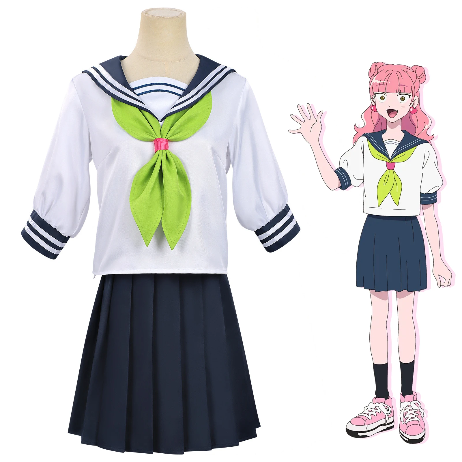 Disfraces de cosplay de Suzuki, uniforme de juego de rol de anime Tú y yo somos polarmente opuestos, vestidos de fiesta de Halloween y carnaval para mujer