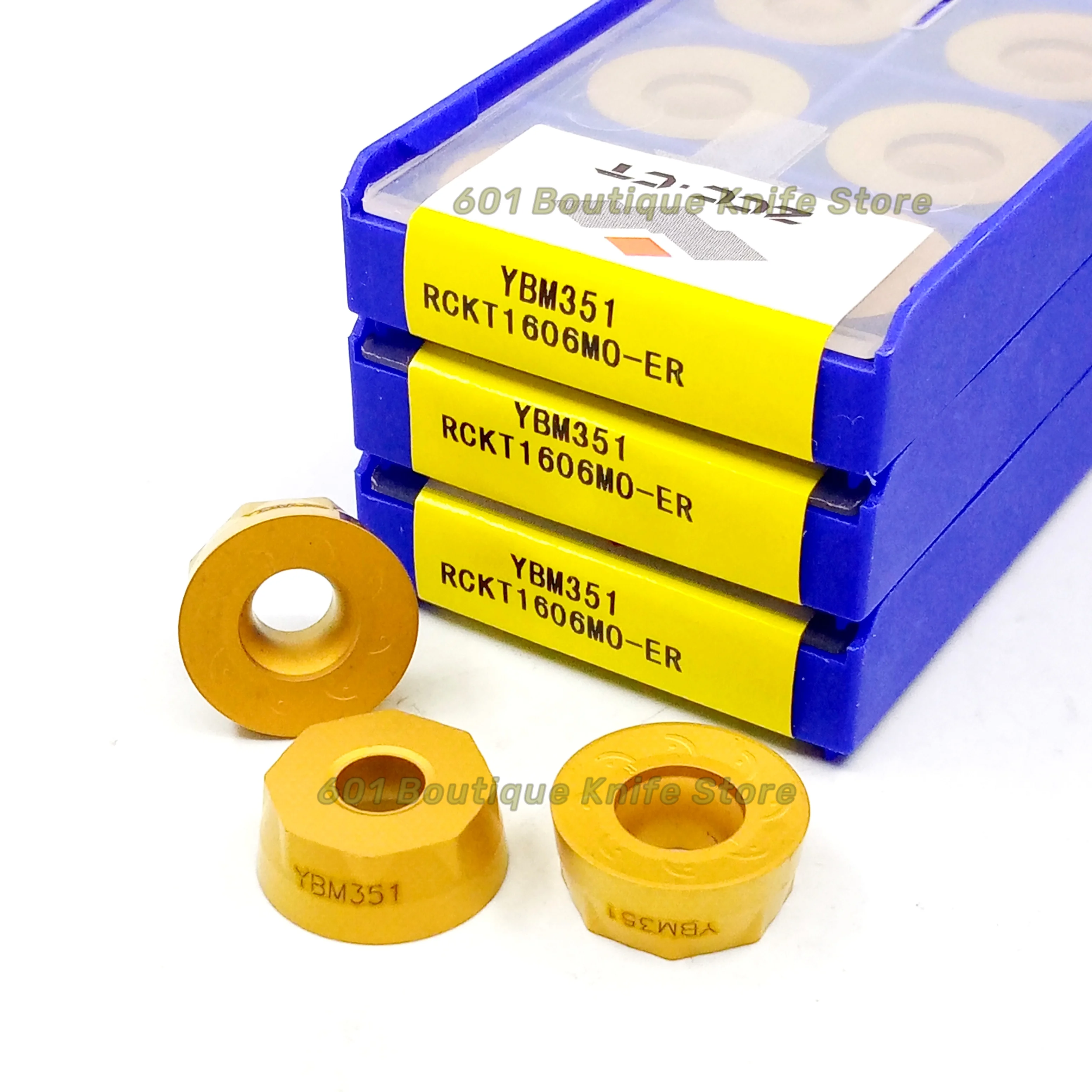 Imagem -03 - Zcc-ct Carbide Insert Rckt1606mo-er Ybm253 Ybm351 Rckt1606mo 100 Original 10 Pcs por Lote