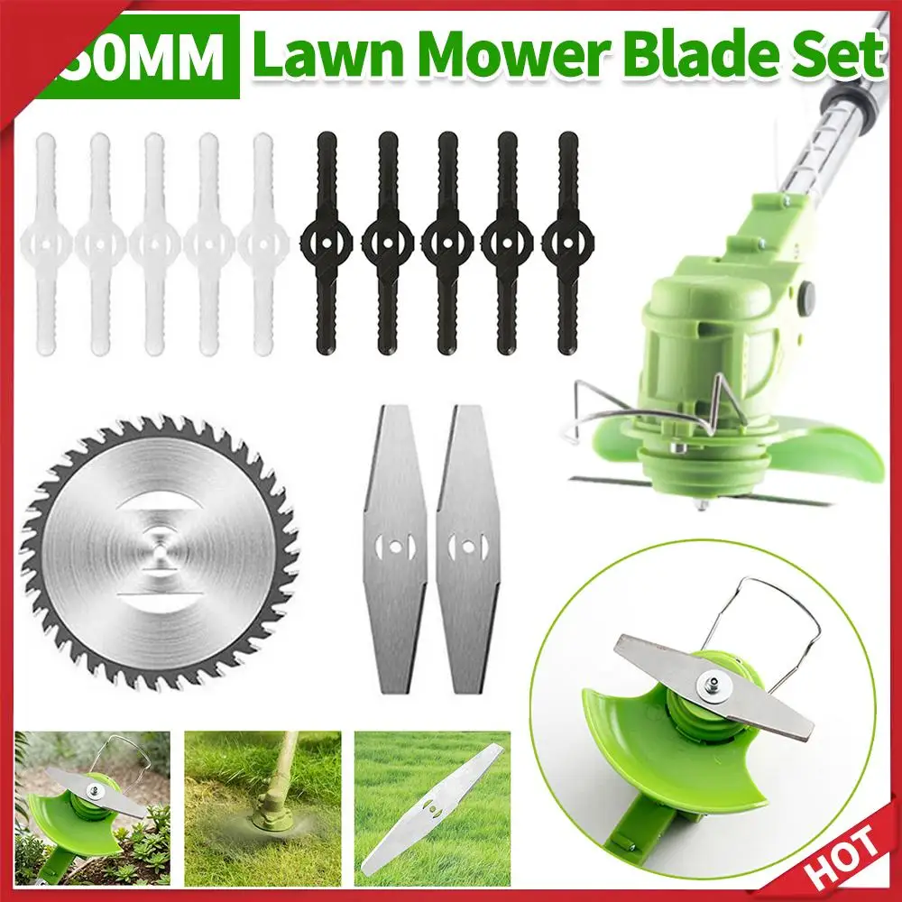 

Lawn Mower Replacement Saw Blades Metal Grass String Trimmer Head Lawn Mower Fitting Parts Garden Power Tool Replacement Blade