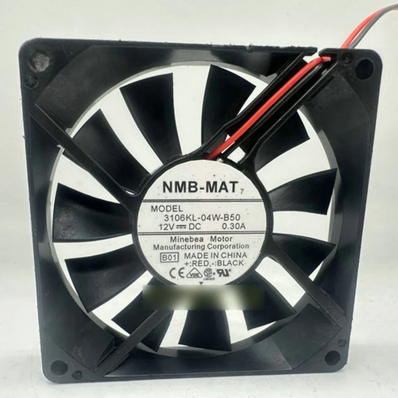 

Новый вентилятор охлаждения NMB 3106KL-04W-B50 DC12V 0.30A 2WIRE # QW