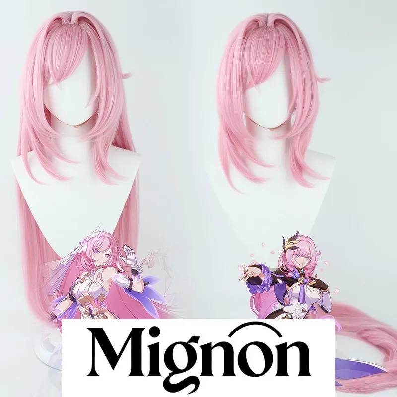 

Honkai Impact 3rd Elysia парик для косплея силиконовый скальп 120 см розовый фиолетовый подарок на Хэллоуин