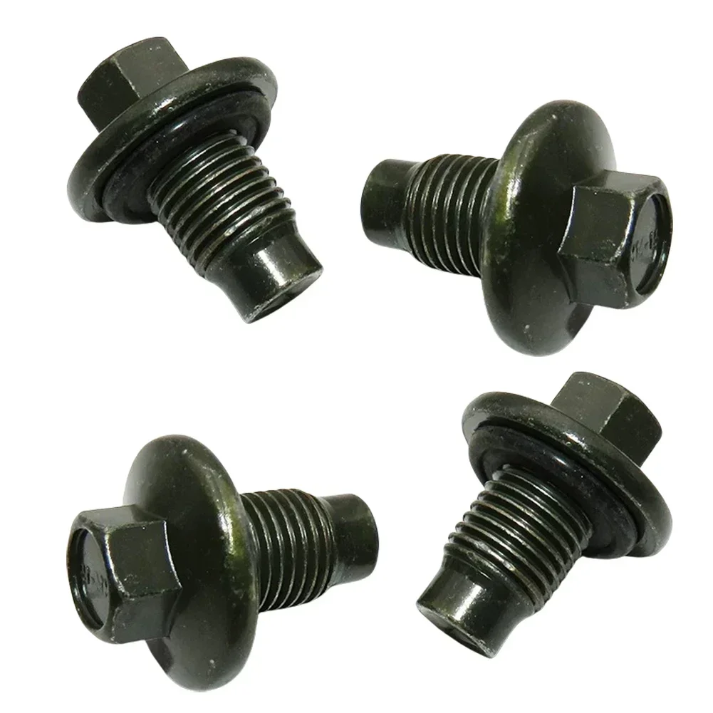 

4PCS Car Oil Pan Drain Screws for Ford Transit Focus Fiesta Ensures Optimal Engine Performance OEM 97JM67300BA