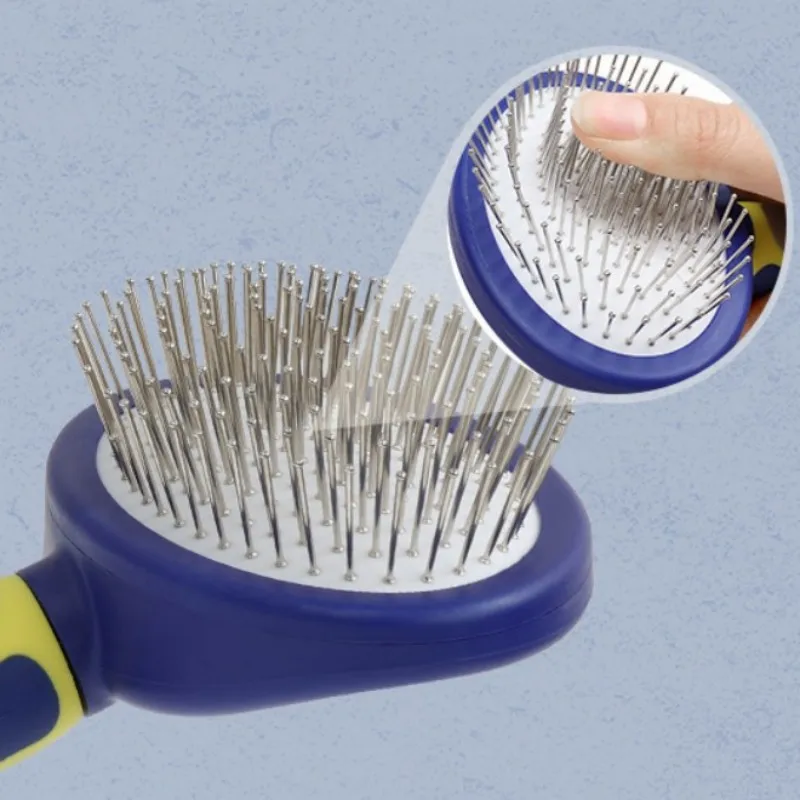 

Dog Comb Massage Dog Brush Thick Combs for Dogs Hair Knot Opening Pet Grooming Comfortable Dogs Hair Remover Brush Pet Products