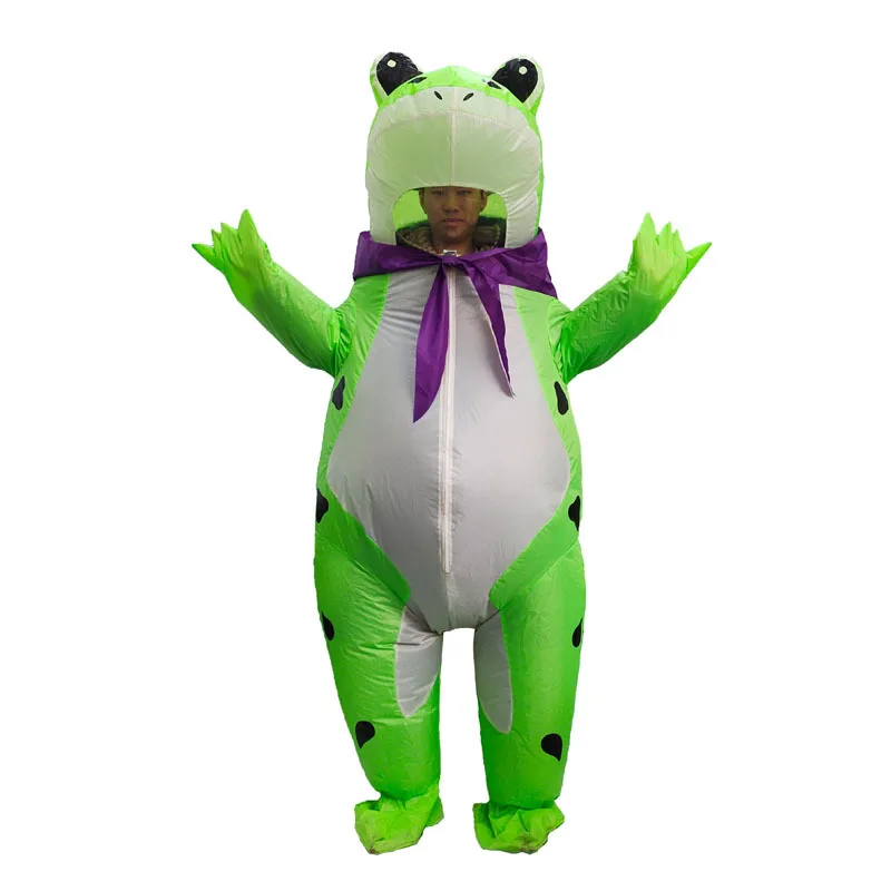 Cartoon Doll Costumes People Wear Dolls Inflatable Toad Quirky Stage Performance Frog Inflatable Clothing