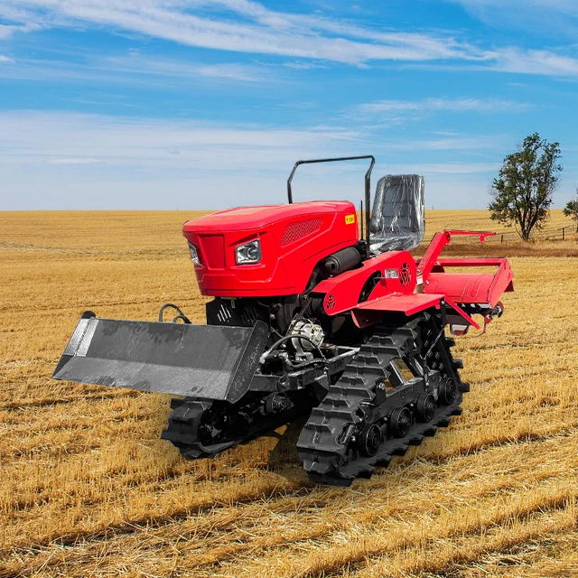 Multi-Functional Micro-Cultivator for Small Agricultural Orchards Automatic Rotary Cultivator High-Capacity Engine