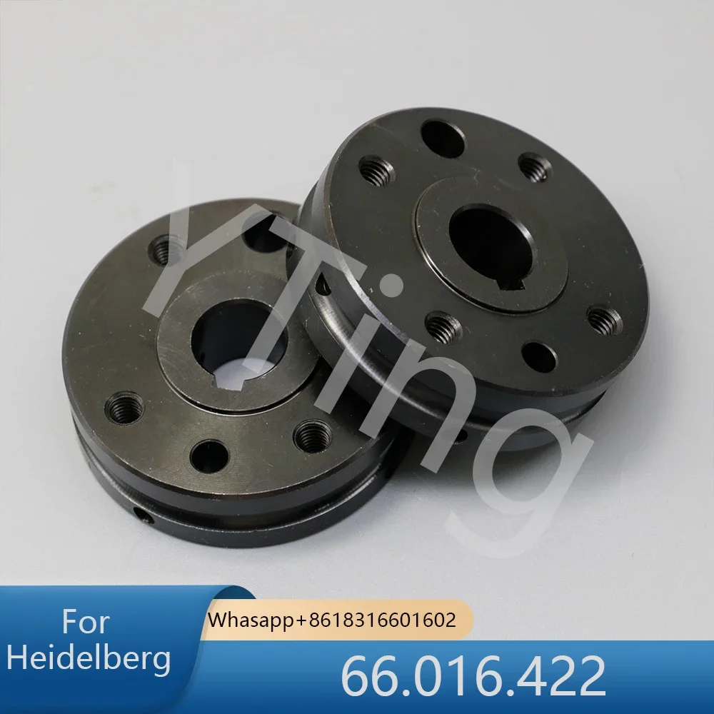 1pc free shipping printing machine Heidelberg SM102 CD102 SM74 CD74 XL75 MO coupling flange plate steel panel 66.016.422