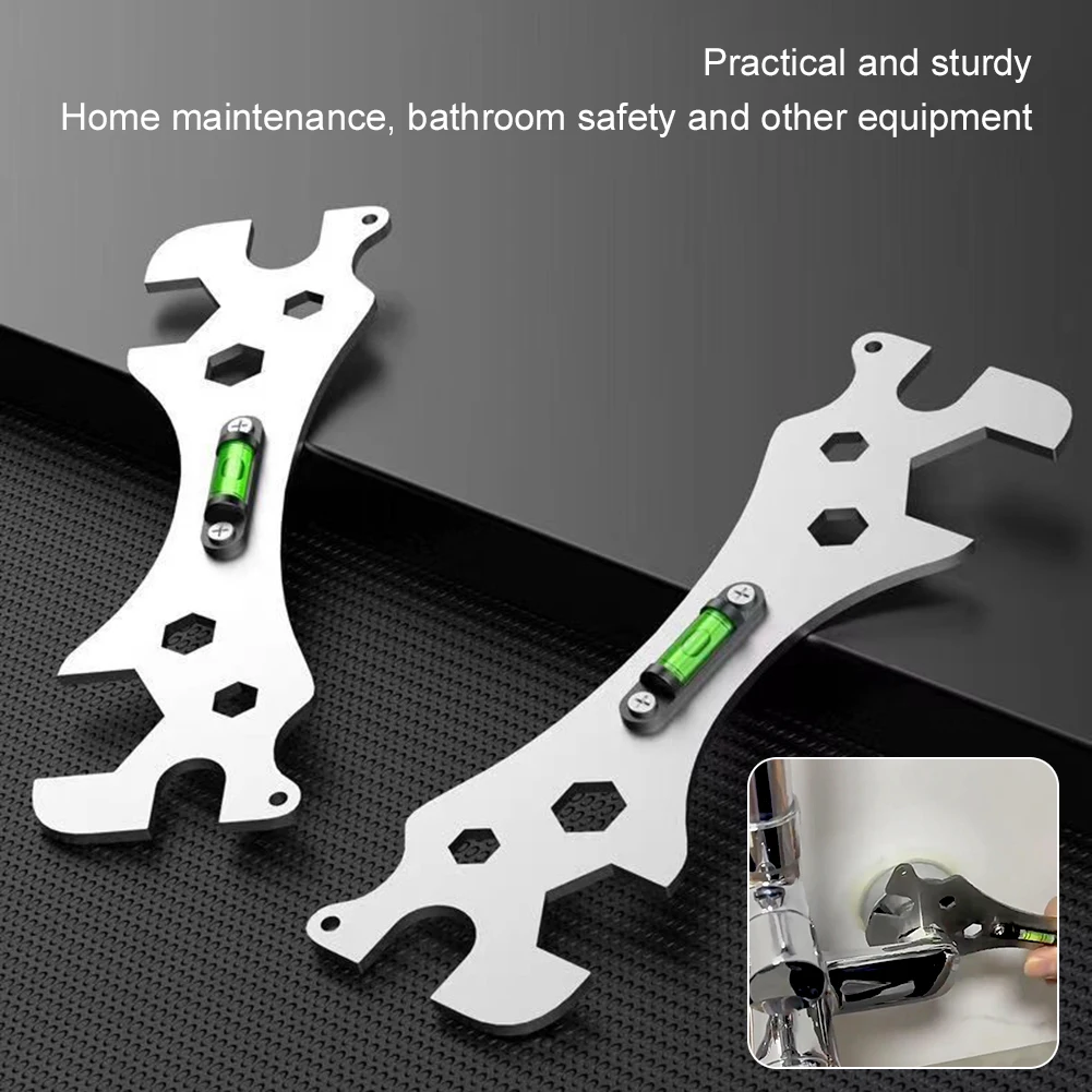 

Multifunctional Steel Wrench Spanner Bathroom Faucet Shower Head Installation Tool For Shower Pipes