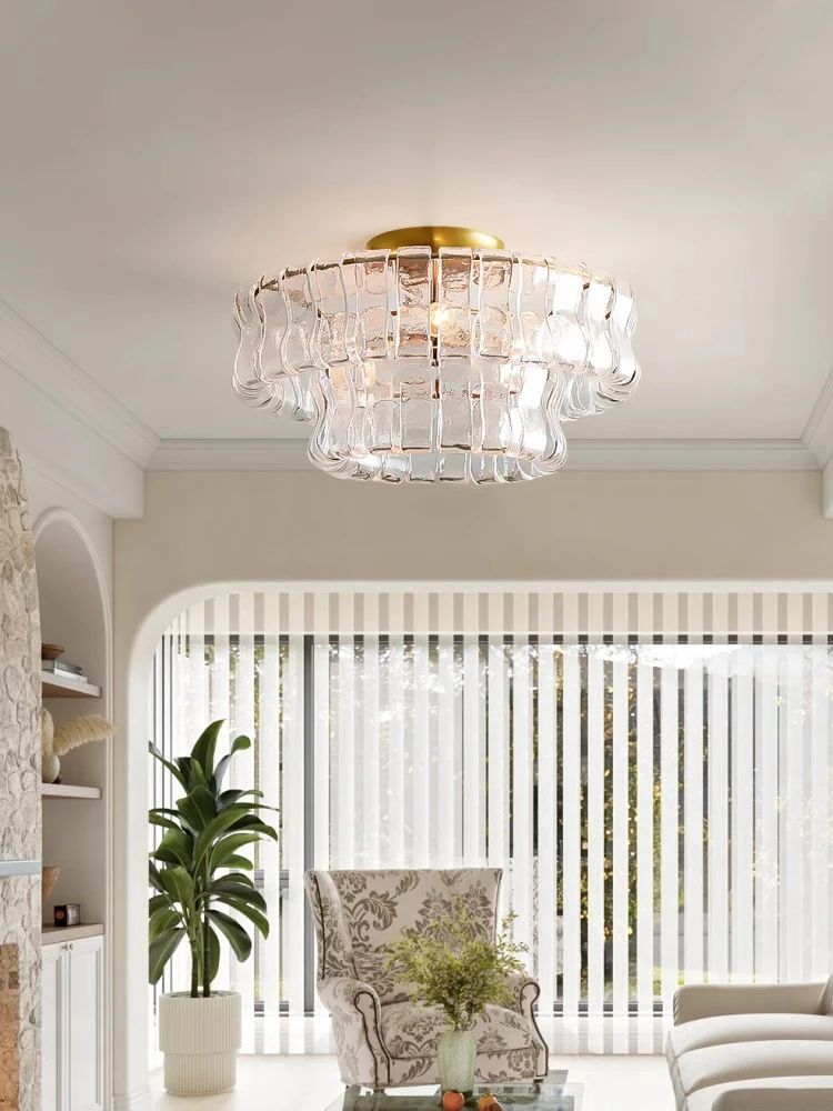 Glass Chandeliers Lights 2026 Classic Round Hanging Lamps For Ceiling Home Decoration Lighting Gold Lustres Lamparas De Teto
