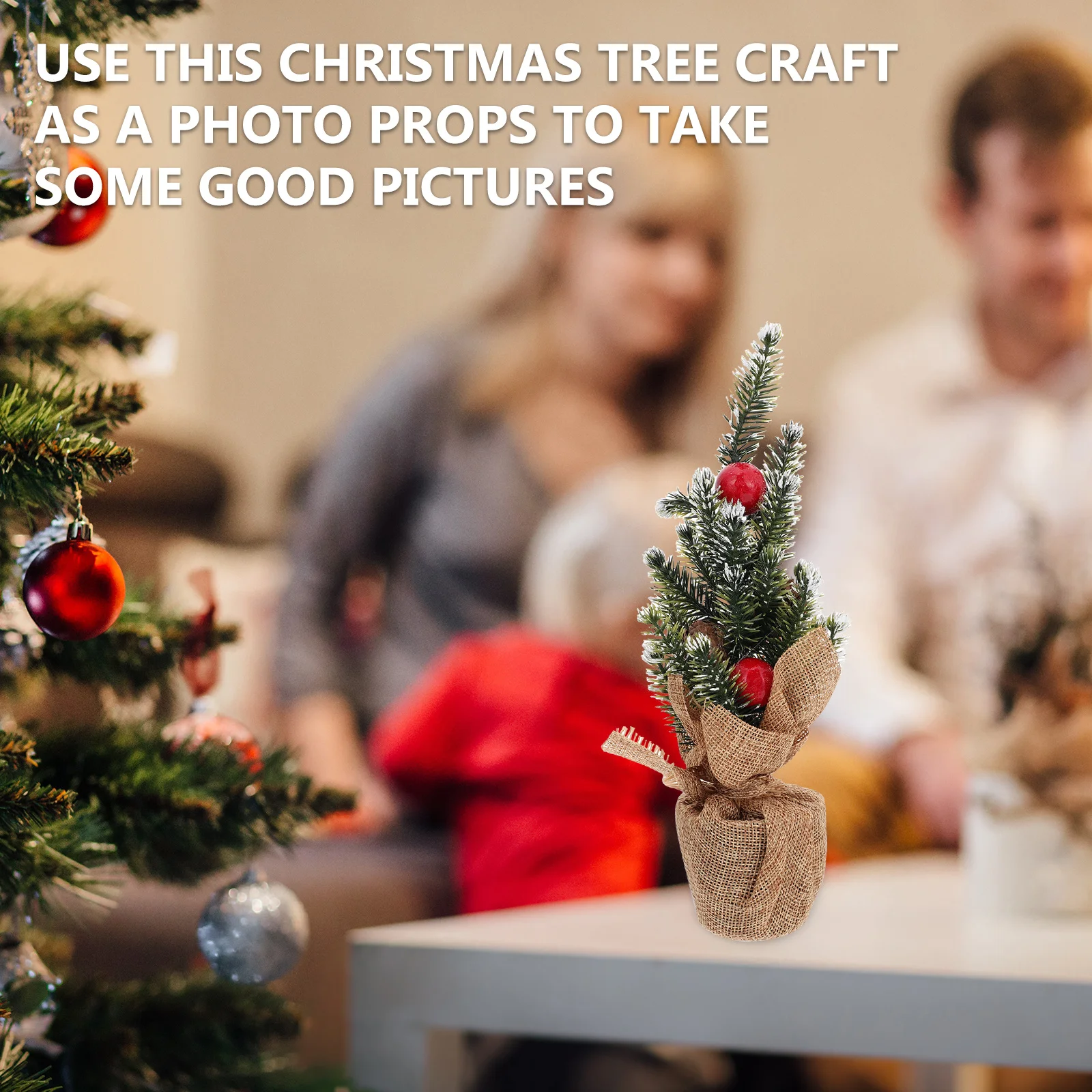 

1Pcs Christmas Tree Bonsai Creative Xmas Decoration Desktop Party Decor Holiday Gift Small Bonsai Christmas Adornment