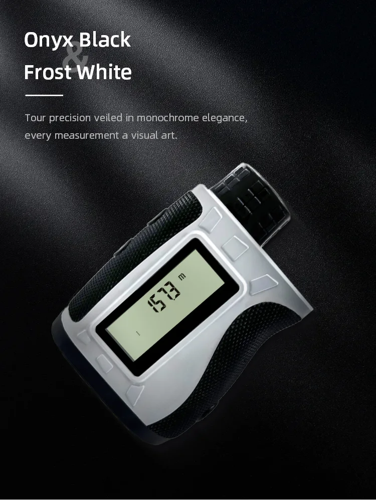 Portable Digital Golf with Angle Measurement Flagpole Lock Mount LCD Display Waterproof Design Range Finder