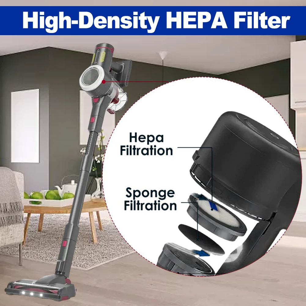 Filtre haute densité pour aspirateur sans fil, accessoires pour Afoddon A200PRO, NECalls ARE S12