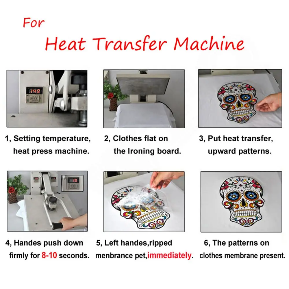 Press Washable Dresses Clothes DIY Printing Iron on Appliques Heat Transfer Stickers Cat Patches - view 3