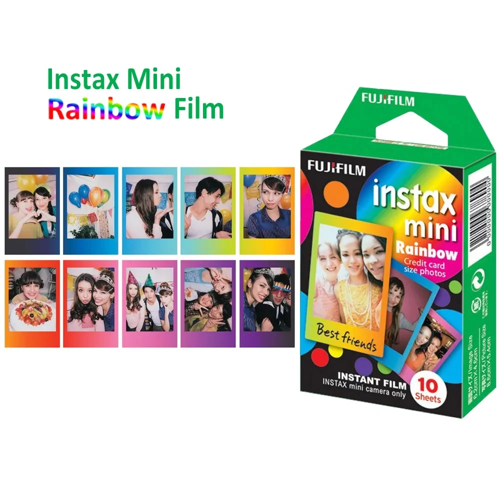 10/50 Sheets Fujifilm Instax Mini 12 Films 3 Inch Color Film for Instant Camera Mini SE 99 40 Evo 8 9 7+ 90 Instax Photo Paper