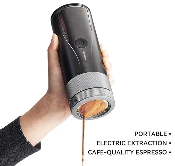 Capsule Coffee Maker Automatic Coffee Machine Mini Simple Operation Coffee Machine Travel Camping Pcm04