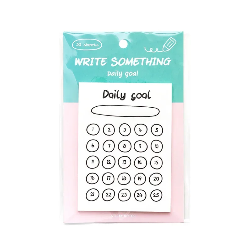 8 Style Planner Studing Planning Daily Weekly Monthly Checklist Notepad Timetable Self-Stick Notes Schedule Planner Memo Pad