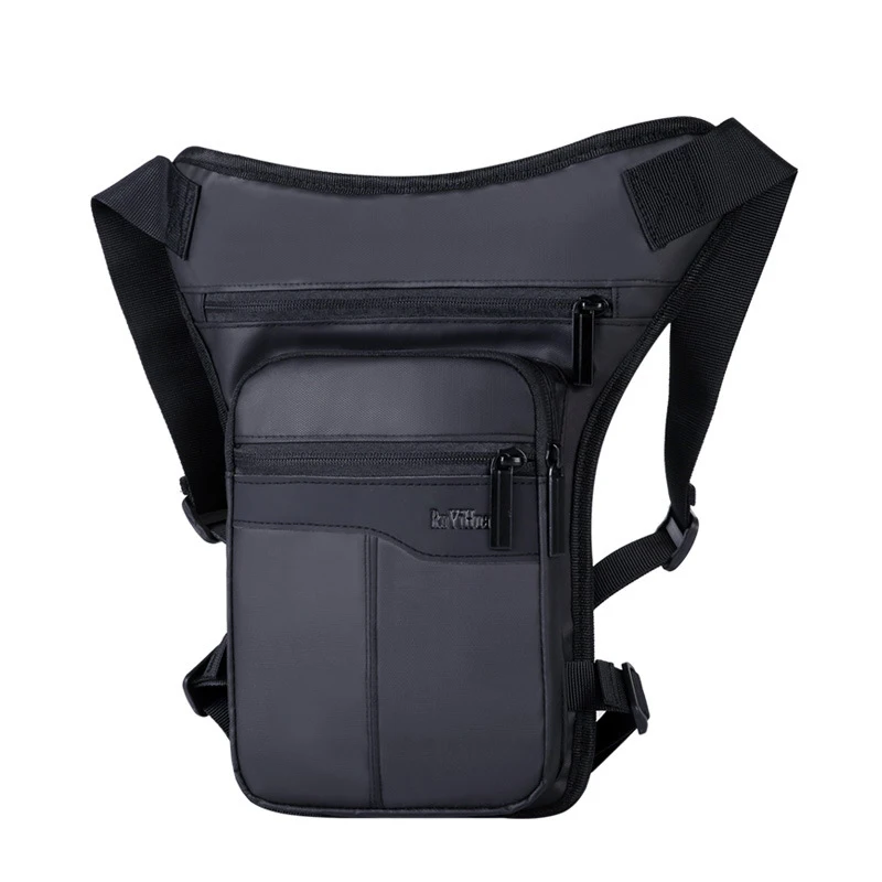 New Motorcycle Drop Leg Bag Membrane Waterproof Man Waist Bag Outdoor Multifunctional Travel Hiking Portable Motorcycle Leg Bags