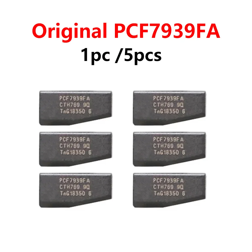 1/5pcs/Lot Original PCF7939FA ID49 128Bit 7939FA 49 Chip Auto Transponder Chip for Ford Fusion Edge for Mazda