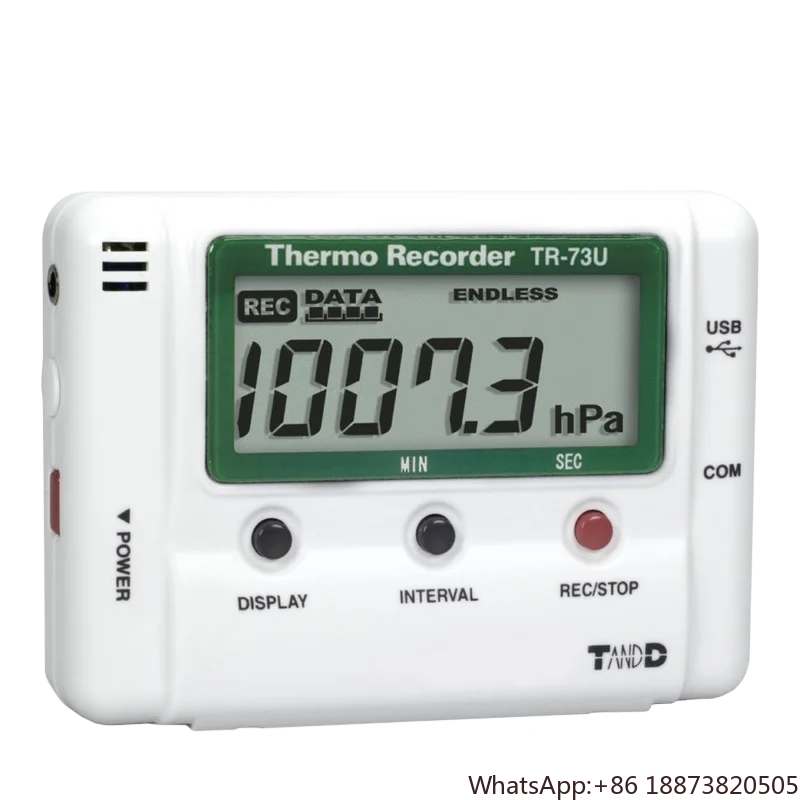 tr-73ui thermo humidity atmospheric pressure data logger